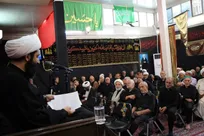 مراسم عزاداری اربعین حسینی در دفتر مرحوم آیت الله فاضل لنکرانی برگزار شد