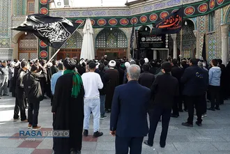 حرم کریمه اهلبیت (س) در روز شهادت حضرت زهرا (سلام&zwnj;الله&zwnj;علیها)
