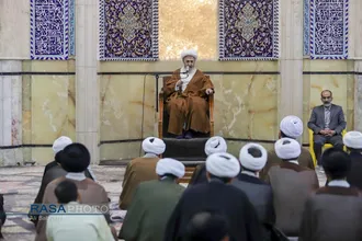 اولین جلسه درس خارج اصول حضرت آیت الله سبحانی در سال ۱۴۰۴