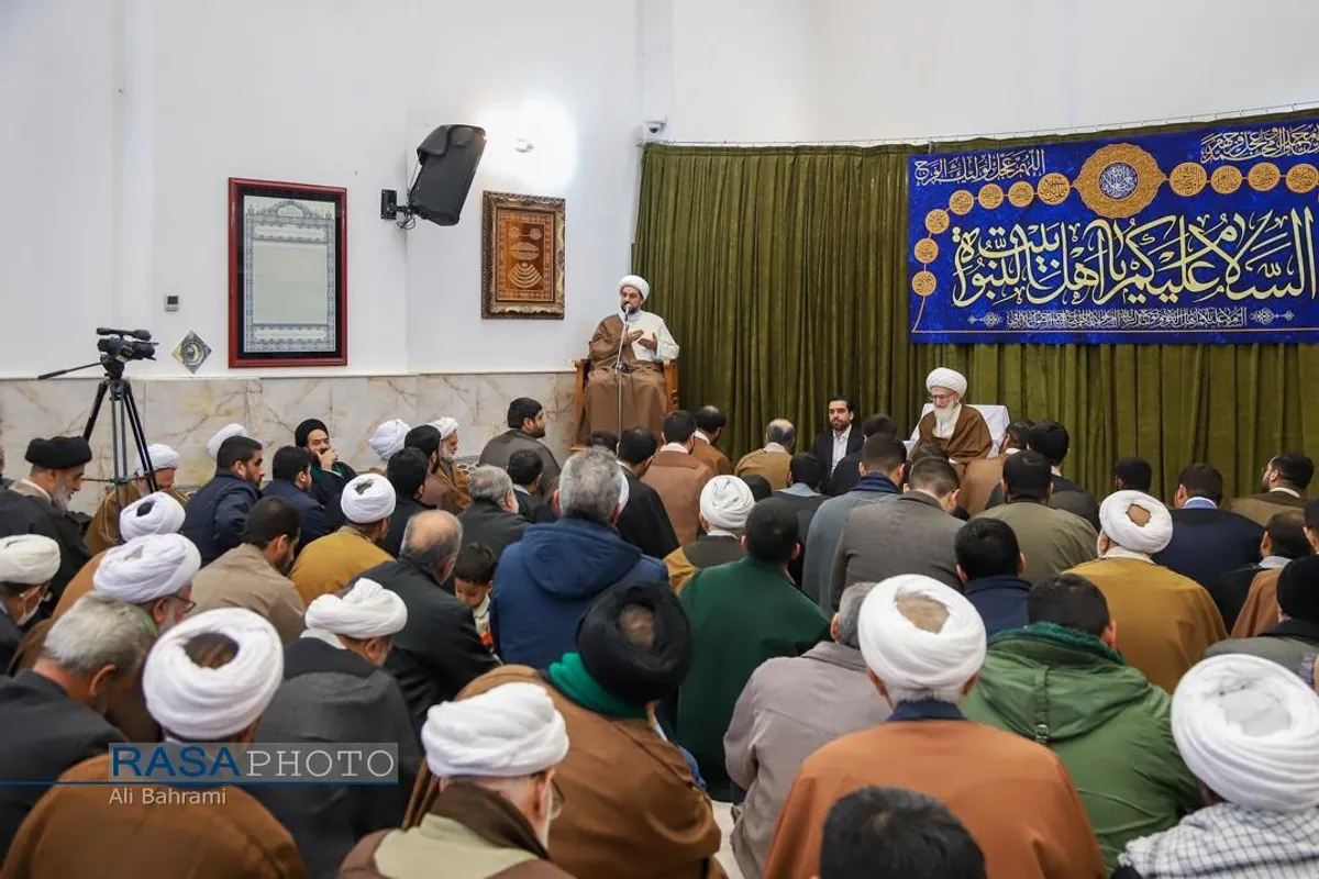 جشن روز نیمه شعبان و عمامه&zwnj;&zwnj;گذاری طلاب