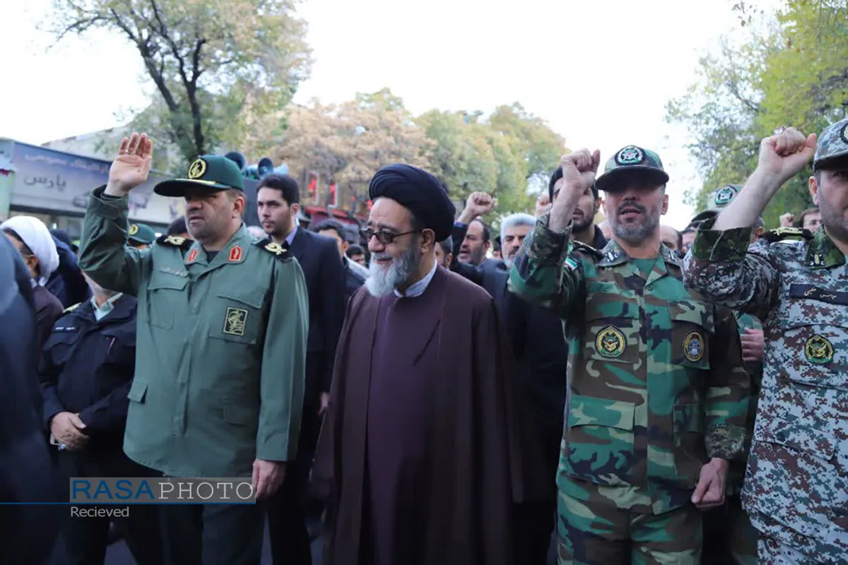 تجمع مردمی حمایت از امنیت و اقتدار کشور در تبریز