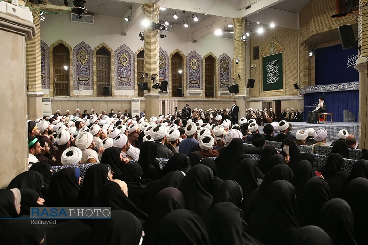 دیدار جمعی از مبلغان و طلاب حوزه&zwnj;های علمیه سراسر کشور