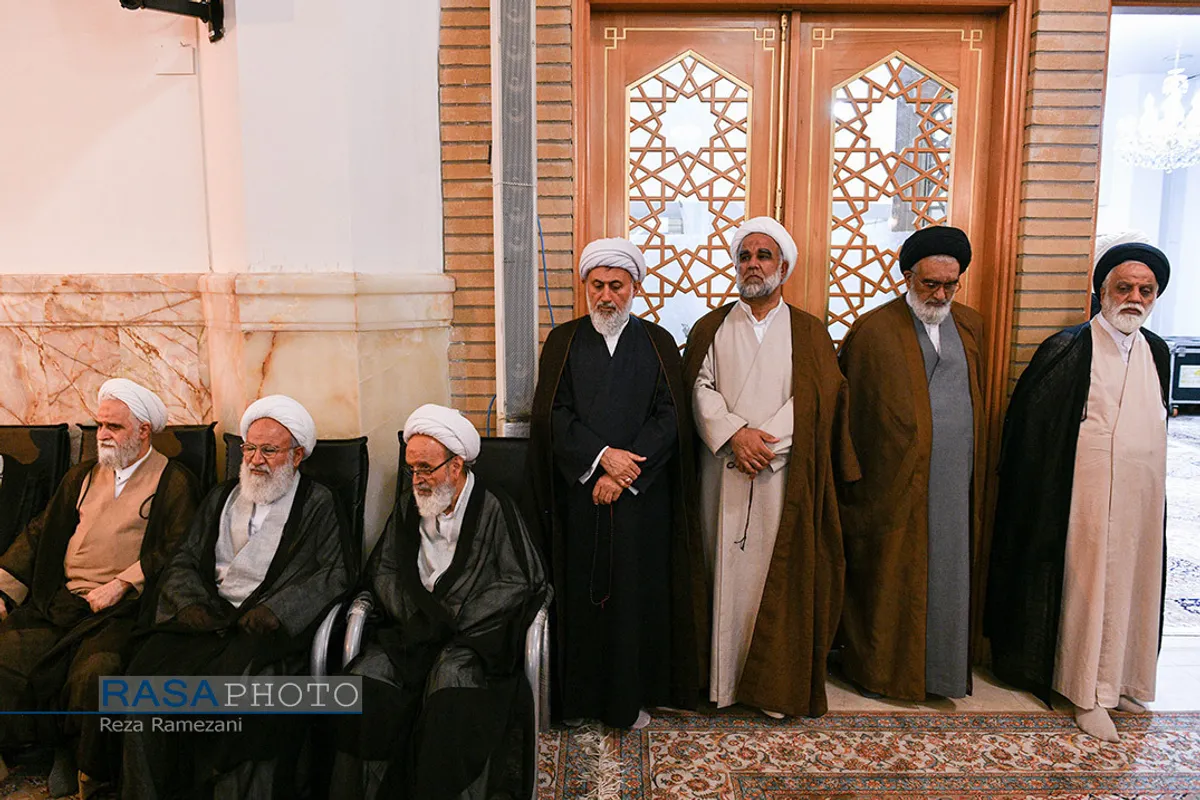 مراسم سالگرد ارتحال امام خمینی در حرم حضرت معصومه (س)