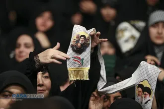 شب اول عزاداری فاطمیه ۱۴۰۴ با حضور رهبر معظم انقلاب