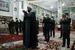 حجت الاسلام محمد هادوی پور خراسانی امام جماعت مسجد روستای "اسپو محله" نیز هست