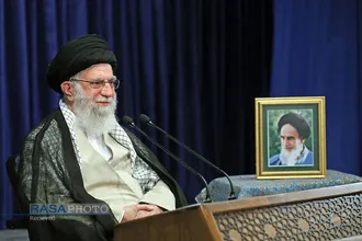 ارتباط تصویری رهبر انقلاب با مسئولان قضایی به&zwnj;مناسبت روز قوه قضائیه