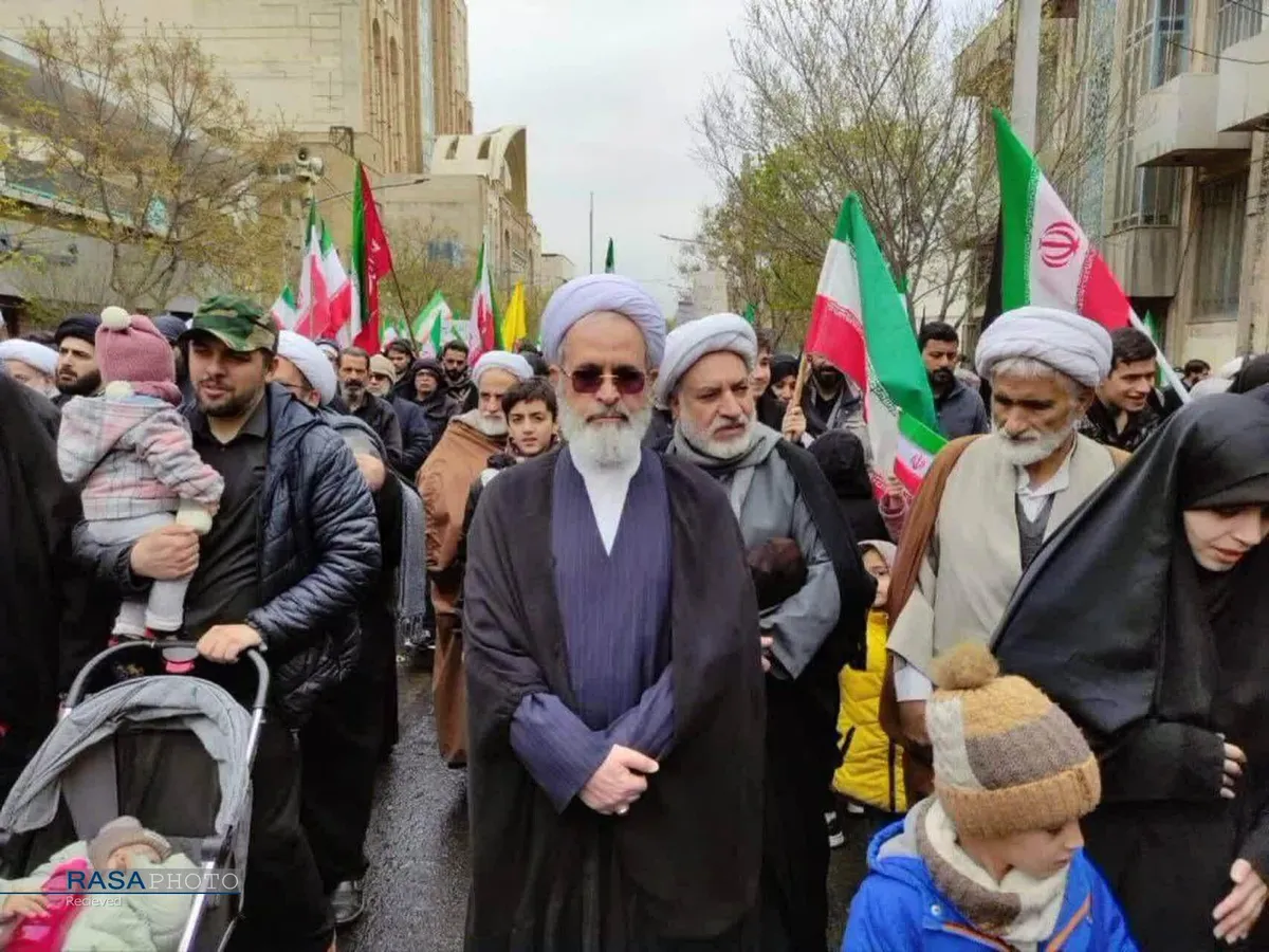 حضور علماء و شخصیت&zwnj;ها در راهپیمایی روز قدس