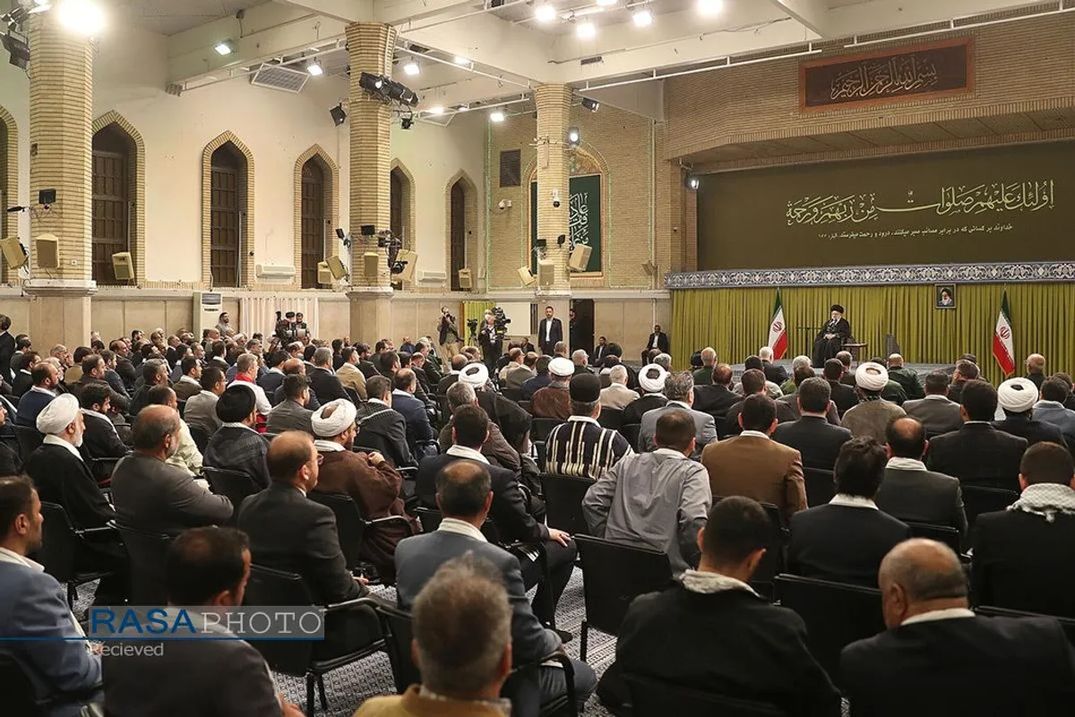 دیدار دست&zwnj;اندرکاران کنگره 24 هزار شهید استان خوزستان با رهبر معظم انقلاب