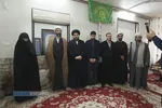 دیدار مدیرعامل و جمعی از مسئولان رسا با خانواده شهید احمدی&zwnj;تبار