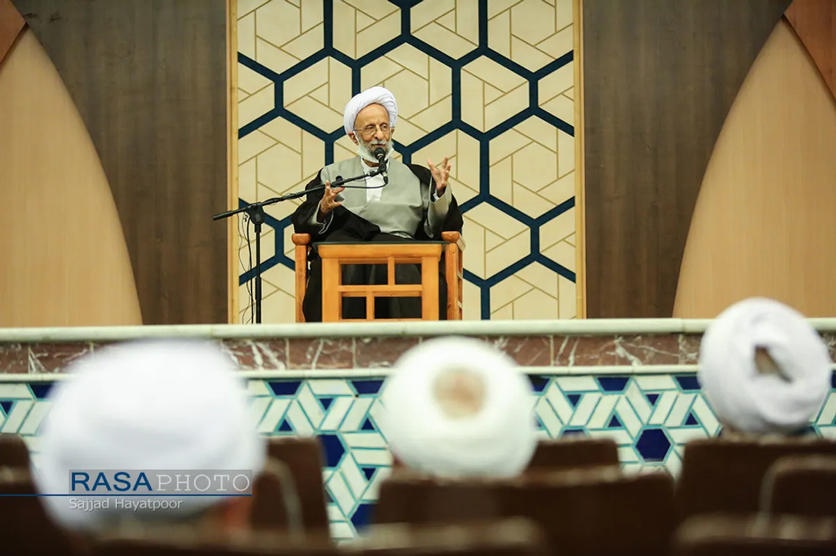 دیدار جمعی از اساتید طرح ولایت با آیت الله مصباح یزدی