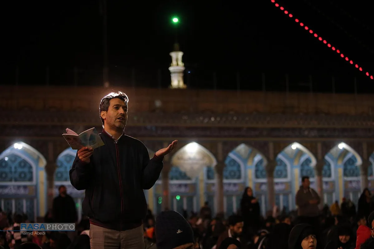 احیا شب ۲۱ ماه مبارک رمضان در مسجد مقدس جمکران
