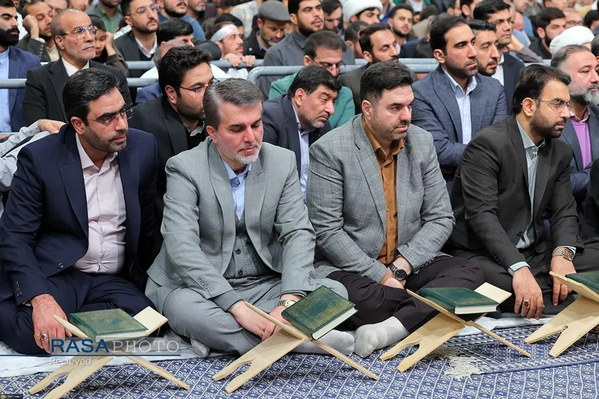 محفل انس با قرآن کریم در حضور رهبر معظم انقلاب
