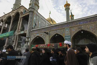 تشییع پیکر آیت الله سیدهادی حسینی سیستانی برادر حضرت آیت&zwnj;الله سید علی سیستانی