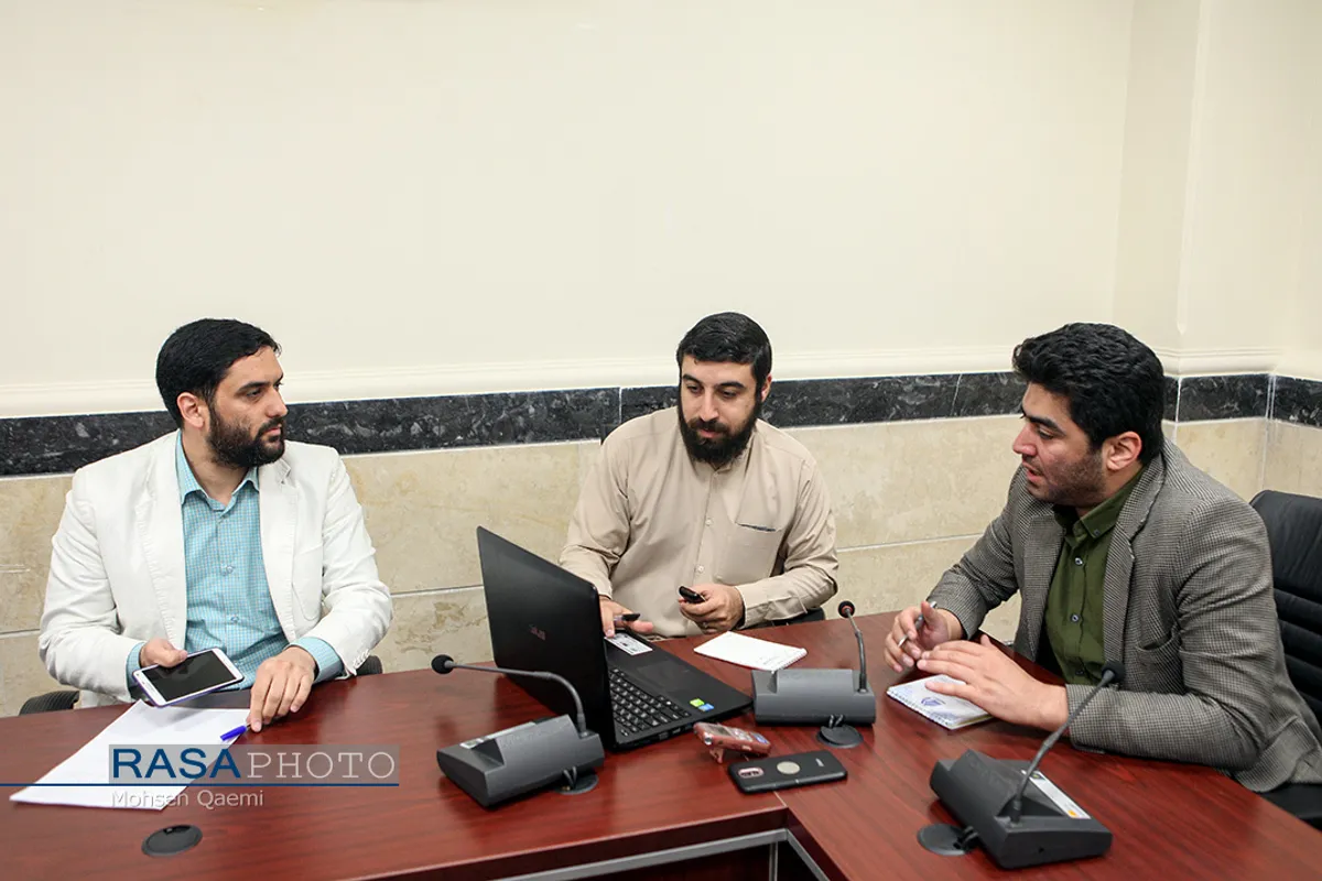جلسه مشترک رسا با مدیر مسئول مجمع تشکل های بین المللی