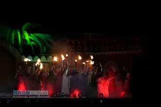 نمایش آئینی نگین شکسته در مشهد&lrm;