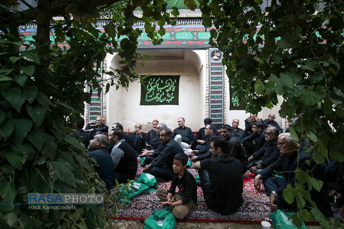 مراسم عزاداری سنتی حسن حسین (ع) در حسینیه گود بیرجند&lrm;