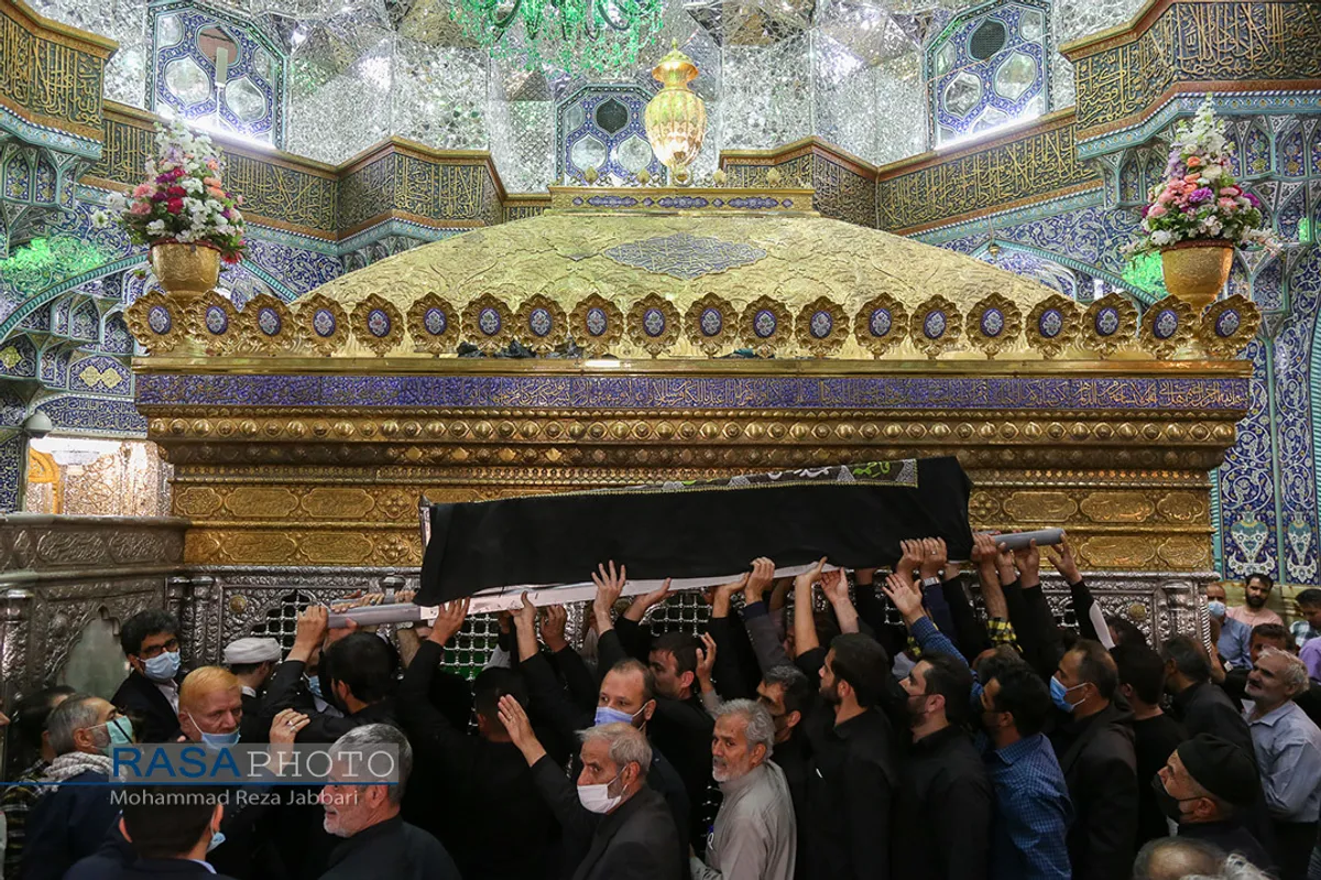 مراسم تشییع آیت الله فیضی