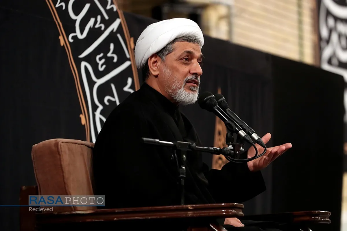 آخرین شب مراسم عزاداری حضرت اباعبدالله الحسین (علیه&zwnj;السلام) با حضور رهبر انقلاب