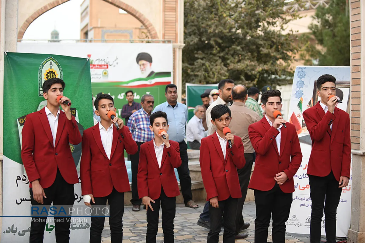 مراسم تقدیر از زحمت&zwnj;کشان نیروی انتظامی در قم