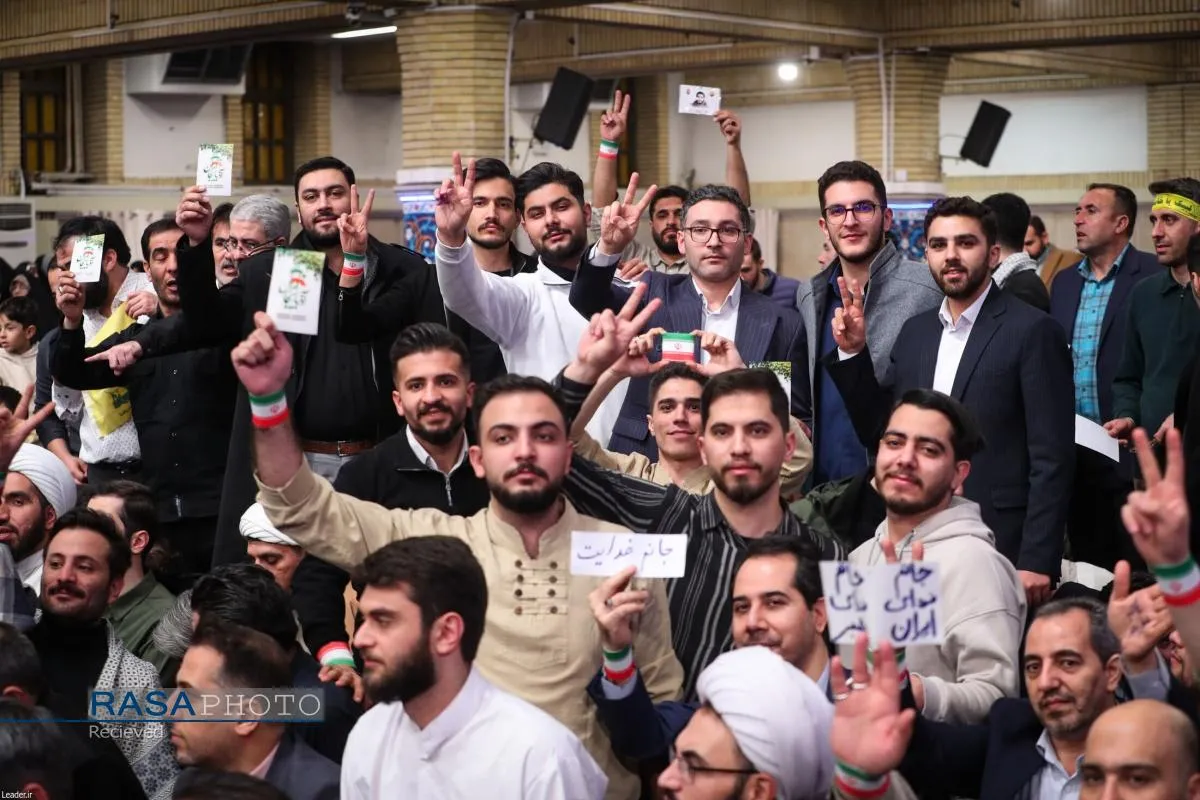دیدار مردم آذربایجان شرقی با رهبر معظم انقلاب