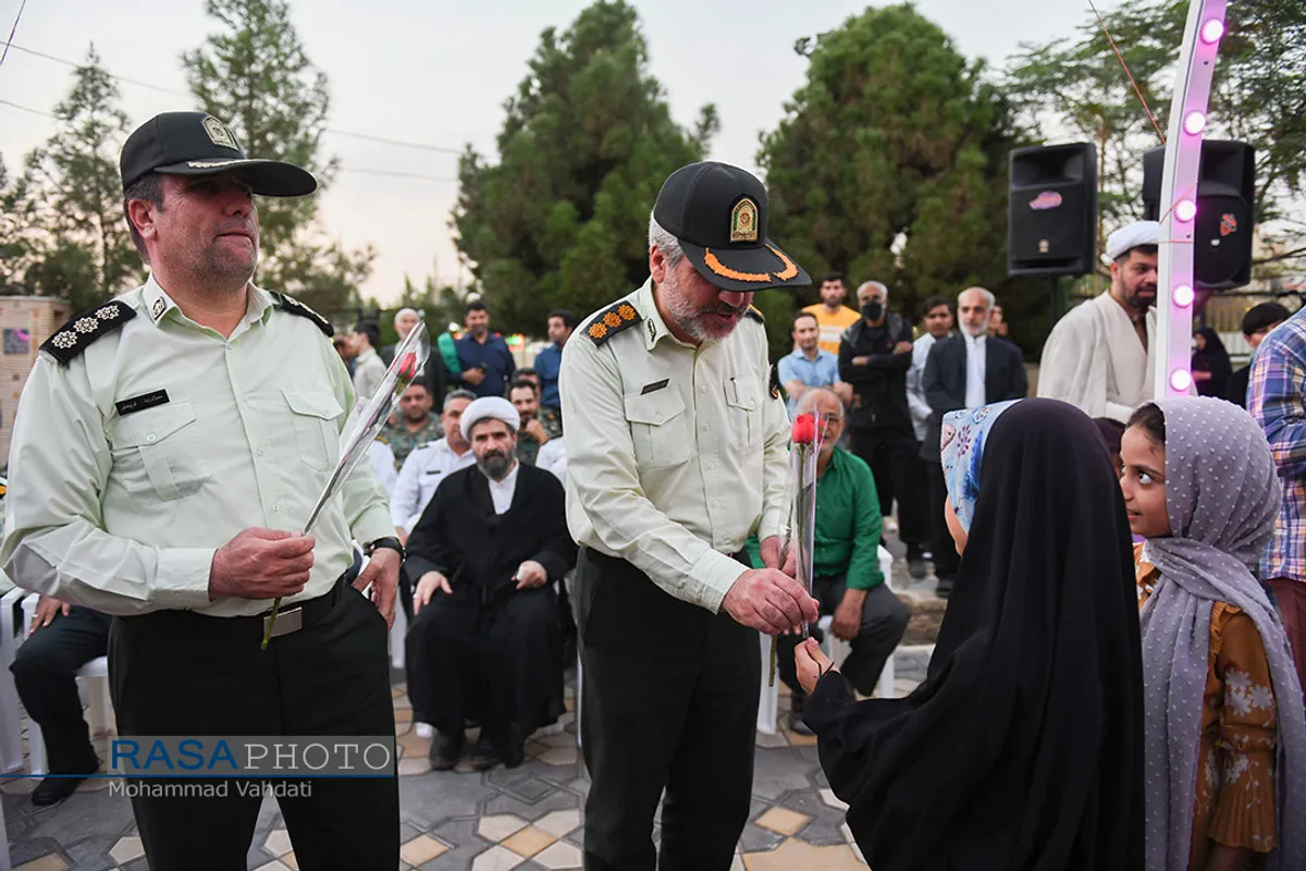 مراسم تقدیر از زحمت&zwnj;کشان نیروی انتظامی در قم