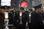 آیین خطبه&zwnj;خوانی شب شهادت امام رضا (ع) در حرم مطهر رضوی