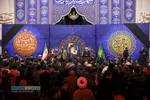 مراسم وداع با پیکر ۸ شهید حملات آمریکایی صهیونیستی اخیر به شهر مقدس قم