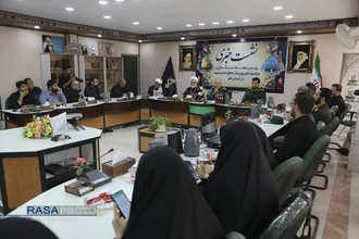 نشست خبری رئیس ستاد برگزاری مراسم تشییع امام شهید در استان قم