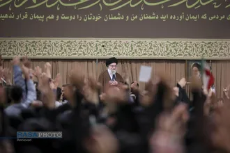 دیدار دانش&zwnj;آموزان و دانشجویان با رهبر معظم انقلاب