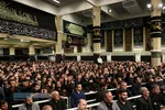 اولین شب مراسم عزاداری حضرت اباعبدالله الحسین (علیه&zwnj;السلام) با حضور رهبر انقلاب امام خامنه ای