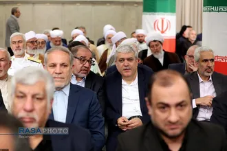 مراسم تنفیذ حکم چهاردهمین دوره ریاست جمهوری اسلامی ایران&zwnj; توسط رهبر انقلاب