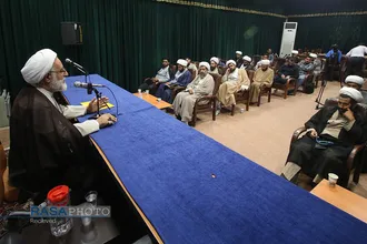 نخستین گردهمایی دبیران استانی دبیرخانه هماهنگی گروه های جهادی حوزه های علمیه