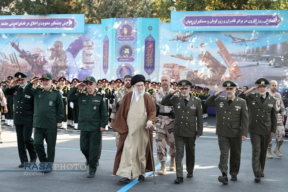 مراسم مشترک دانش&zwnj;آموختگی دانشگاه&zwnj;های افسری با حضور فرمانده کل قوا