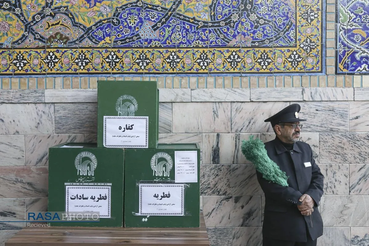 اقامه نماز عید سعید فطر در حرم مطهر رضوی