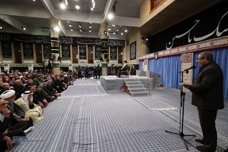 دیدار جمعی از موکب&zwnj;داران عراقی با مقام معظم رهبری