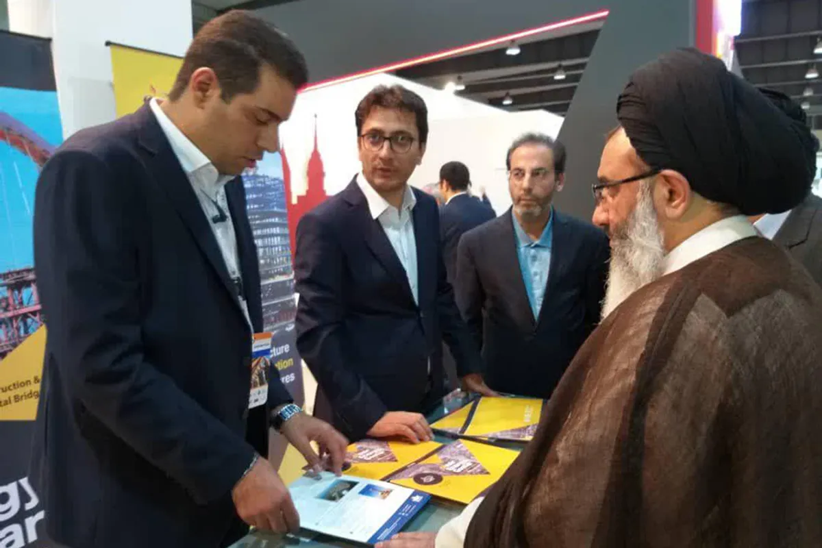 بازدید نماینده رهبر انقلاب در سوریه از نمایشگاه بین المللی شرکت&zwnj;های ساخت و ساز جهان