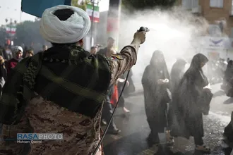 پیاده روی جاماندگان اربعین در تهران