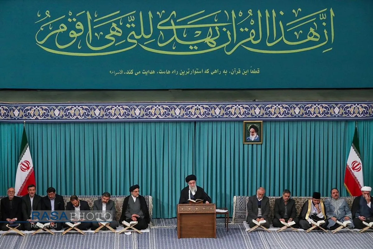 دیدار شرکت&zwnj;کنندگان در مسابقات بین&zwnj;المللی قرآن با رهبر معظم انقلاب