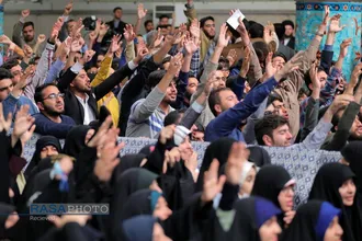دیدار رمضانی دانشجویان با رهبر معظم انقلاب اسلامی