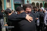 تشییع پیکر آیت الله سید محمد حسینی شاهرودی در قم