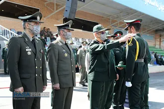 مراسم مشترک دانش&zwnj;آموختگی دانشجویان دانشگاه&zwnj;های افسری نیروهای مسلح
