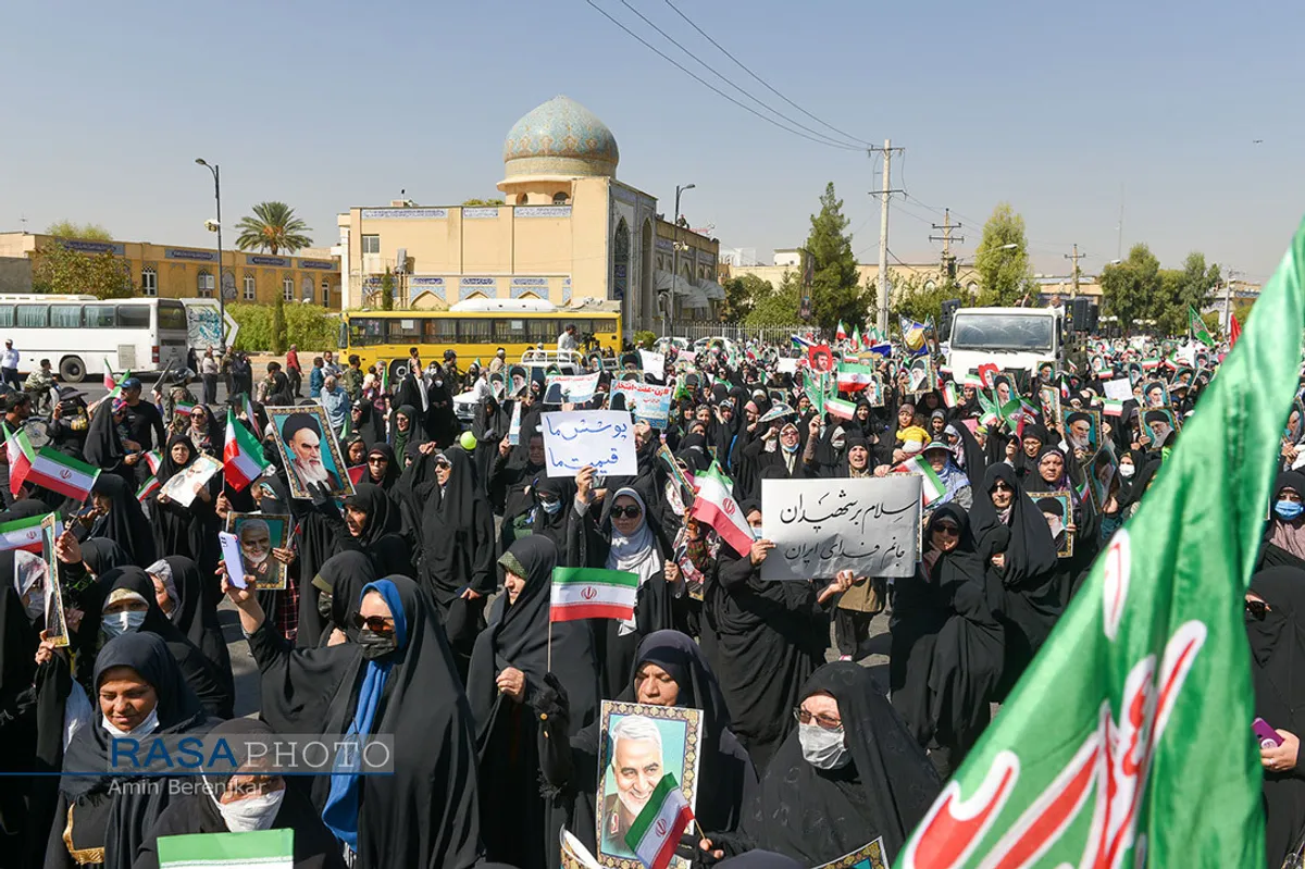 راهپیمایی "بانوان فاطمی" در شیراز