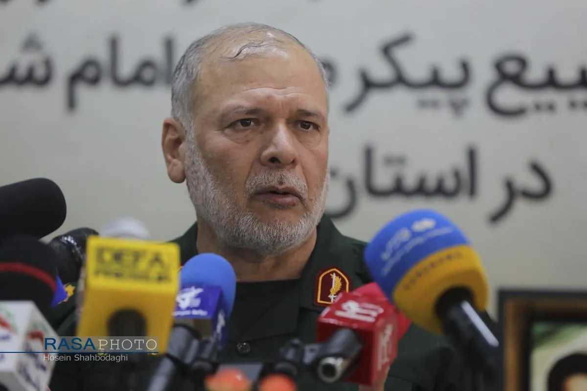 نشست خبری رئیس ستاد برگزاری مراسم تشییع امام شهید در استان قم