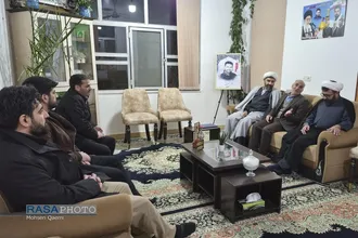 دیدار مدیرعامل خبرگزاری رسا با خانواده اولین شهید مدافع حرم چهارمحال و بختیاری