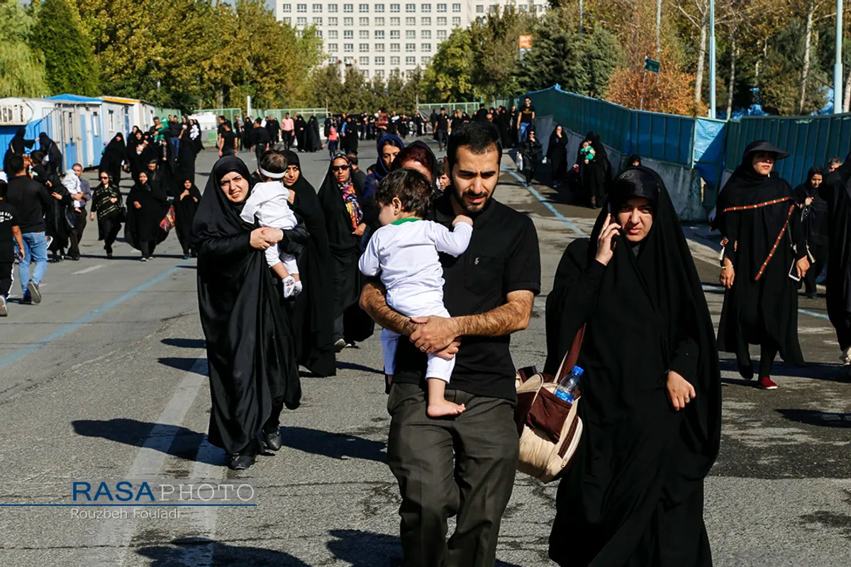 مراسم شیرخوارگان حسینی در مصلی تهران