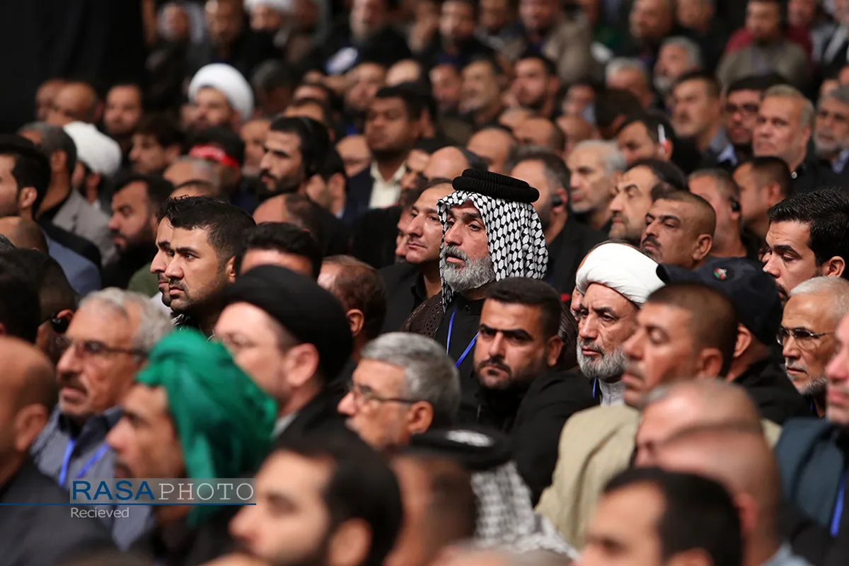 دیدار جمعی از موکب&zwnj;داران عراقی با مقام معظم رهبری
