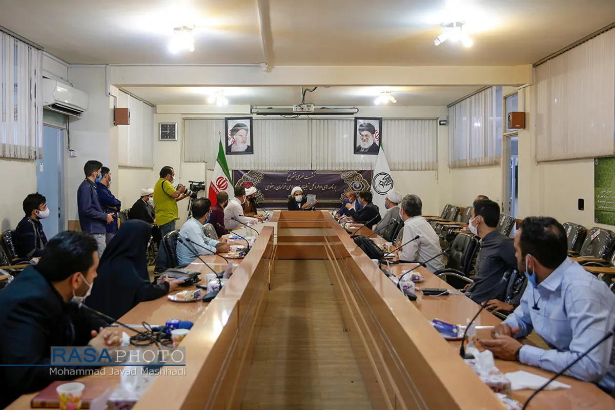 نشست خبری تشریح برنامه&zwnj;های اداره کل تبلیغات اسلامی خراسان رضوی در ماه محرم و صفر&lrm;