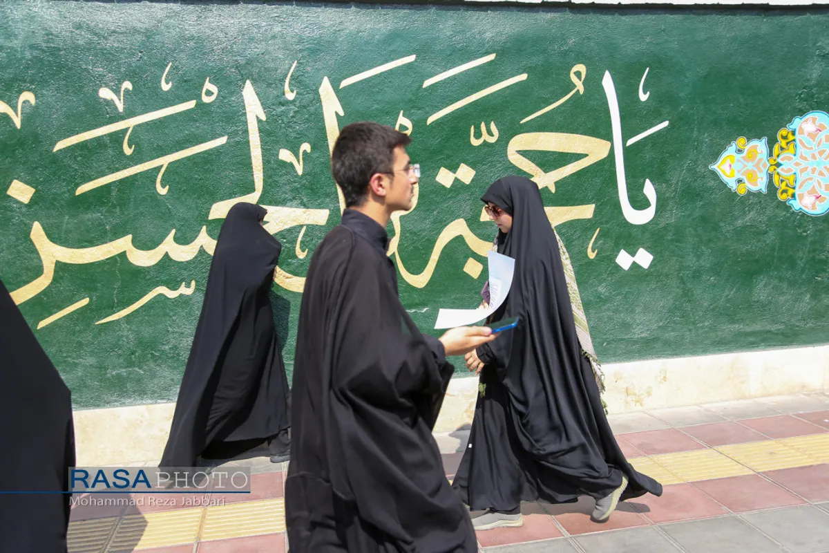 راهپیمایی مردم انقلابی قم علیه اغتشاشگران