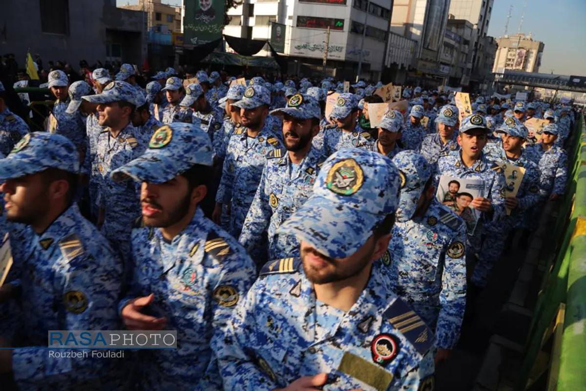 تشییع باشکوه سپهبد شهید حاج قاسم سلیمانی در تهران