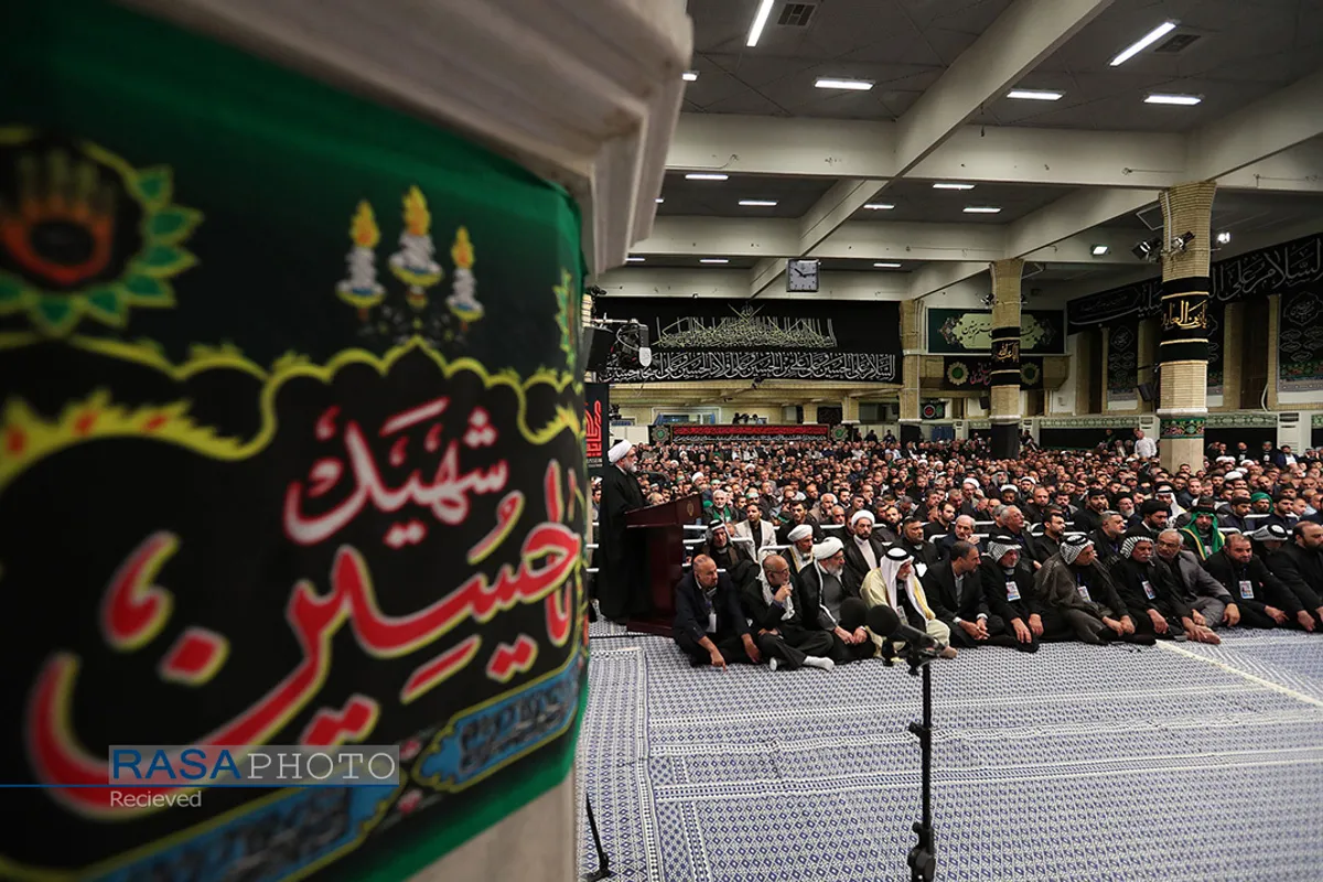 دیدار جمعی از موکب&zwnj;داران عراقی با مقام معظم رهبری